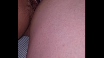 My wife's hairy pussy, now I put it in