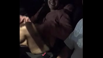 Oral sex in the car, at home punched hard in the pink pussy and a lot of cum in the mouth