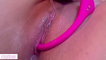 I try my brand New Lovense Lush 3 in perfect Pussy Close-Up Video - Part 2