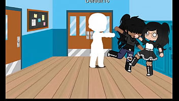 Our made gets locked in a locker with her crush~ ( Lesbian Gacha Club Heat)