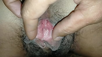 Licking her pussy
