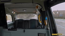 Fake Taxi Hardcore anal sex with a hot blonde dressed in sexy red lingerie