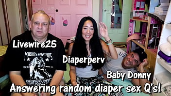 Answering random Sex questions with diaper fetish