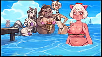내 돼지 공주 [ 헨타이 게임 PornPlay ] Ep.28 비키니 콘테스트에서 우승하기 위해 대중에게 그녀의 귀여운 항문을 노출시키는 공주