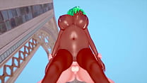 3Dエロアニメ |巨乳 |妊娠中 |フタ |緑