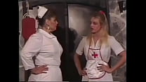Hot nurse getting spanked in the ass by head doctor