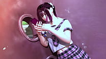 Beautiful student  in a sewer -Hentai 3d 16