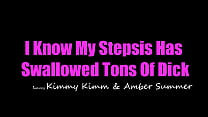 "Por favor! Deixe-nos identificar você!" Amber Summer e Kimmy Kimm imploram a Stepbro - S26:E11