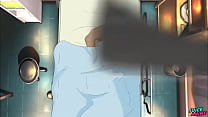 (Anime gay) Enfermera follada por un viejo gordo pervertido - gay Bara Yaoi