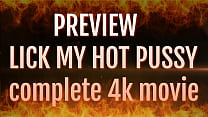 PREVIEW OF COMPLETE 4K MOVIE LICK MY HOT PUSSY WITH AGARABAS AND OLPR