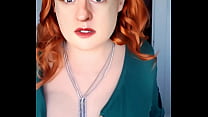 Bouncy bouncy Redheaded MILF Goddess hypnotises you with my bouncing titties