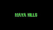 Maya Hills Takes Chris Stroke's Load