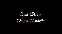 Dayna Vendetta e Lexi Bloom nella scena di sesso lesbico con grandi tette