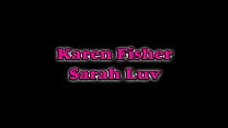 Karen Fisher Teaches Sexually Inexperienced Sara Luvv About Tribbing