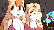 Tails x Cream y Vainilla Animation Zavie