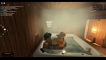 Roblox Whore Rides a stranger in a hottub!