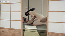 히나타는 무엇이든 준비되어 있습니다 l 3D 헨타이 무수정 나루토