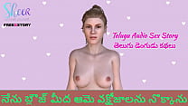 Telugu Audio Sex Story - Telugu Dengudu Kathalu - I pressed her boobs over the blouse