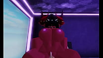 Roblox Demon girl get's railed on bed by a BWC