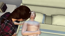3D - YOUNG SUCKING A SLEEPING DICK