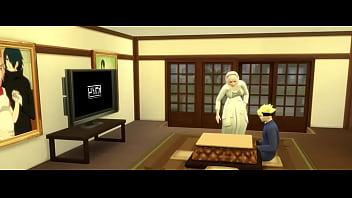 Naruto Boruto Cap 3 Sakura invita a Boruto a ver una película luego le dice que vaya al cuarto y termina follándolo y grabándose desde el teléfono termina dentro de él