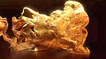 Сексуальная молодая женщина, худенькая Камила Купер, межрасовая открытая маленькая задница