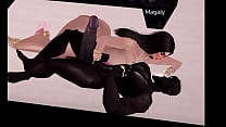 Whore magaly48 subdued by huge muscular black