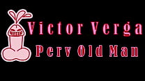 Victor Verga, Perv Old Man, eats the young chubby whore's big ass and oils her body