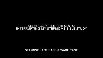 Прерываю изучение Библии моей мачехой - Jane Cane, Shiny Cock Films