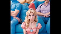 Мультфильм Принцесса Пич и братья Супер Марио 3D-анимация мультфильм для взрослых