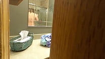 Spied on teen in the shower by her stepbrother