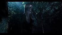 Busty Chick Freezes In Time And Gets Fucked By Three Dudes In The Forest