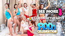 Celebrazione dell'8000esima scena porno di ClubSweethearts!