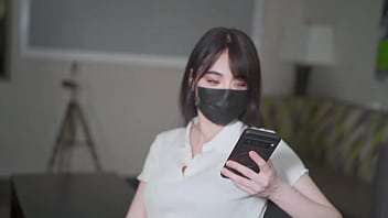 Office big tits secretary grey silk sex, climax squirt