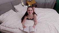 Reading Between the Sheets: Sensual Sex With Pretty Student