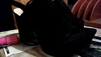 High heel piss
