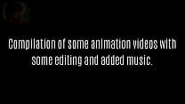 A mix of 3d animations by some very talented artist.