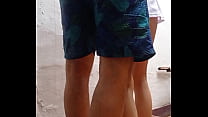 I stuck my dick bareback into my neighbor in the patio of the house