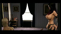 Милфа-транс 3D мультфильм - мультфильм для взрослых, фута, огромные члены трахают лучшего друга - мультфильм для взрослых