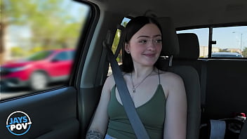 JAY'S POV - BRAND NEW TATTOOED SLUT IMANI VALOR GETS HER SUPER TIGHT PUSSY STRETCHED!
