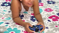 I FIND MY BEAUTIFUL FACED STEP-DAUGHTER PLAYING IN THONG AND SHE GETS ME SO HORNY THAT AFTER SUCKING MY DICK SHE ENDS UP WITH HER PUSSY OPEN MOUTH DRIPPING CUM