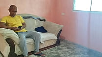 Husband pays the debt with his wife's big ass. Real homemade