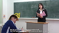 Japanese female make man experience it through his body