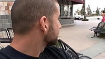Brunette mom riding big cock
