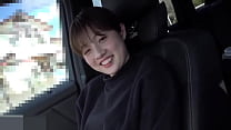 Uncensored, 19 year old Japanese beauty, masturbation in the car, blowjob and sex outside, erotic cosplay