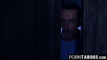 PornTaboos.com - Petite teen Mona Blue's missionary fuck with her kinky stepdad