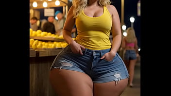Thick PAWG animation (AI Generated)