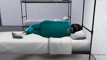 오징어 게임 패러디: 참가자가 심하게 섹스를 당해서 벌을 받는다