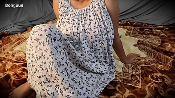 Stepmom asked me to Cum inside her Wet Creamy Pussy