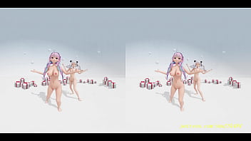 vr180 aqason nude mmd 3d dance